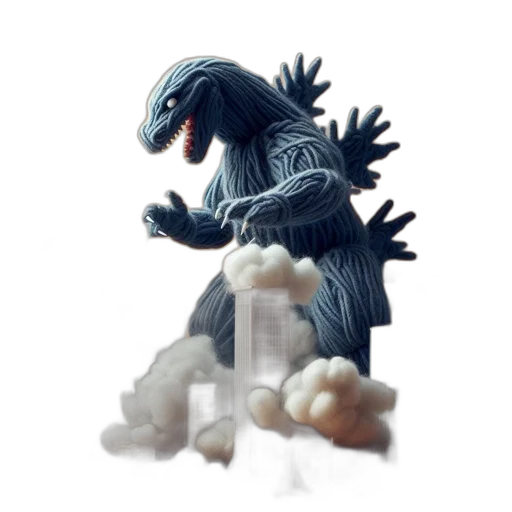 creature, dragon, animal, 3d render transparent PNG cut-out