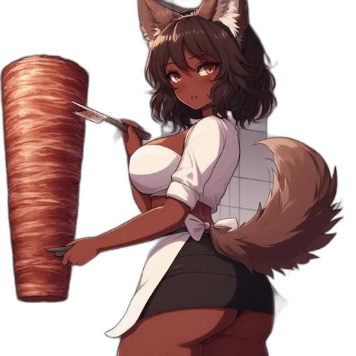 staff, food, weapon, dress transparent PNG cut-out