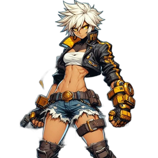 jacket, weapon, concept art, pixel art transparent PNG cut-out