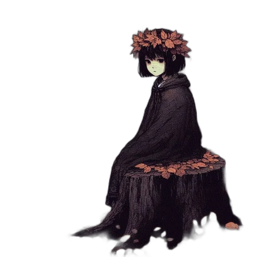 mask, crown, creature, flower transparent PNG cut-out