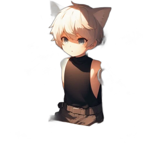 staff, mask, dress, creature transparent PNG cut-out