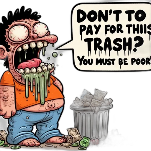 concept art, comic book art, cartoon, disheveled transparent PNG cut-out
