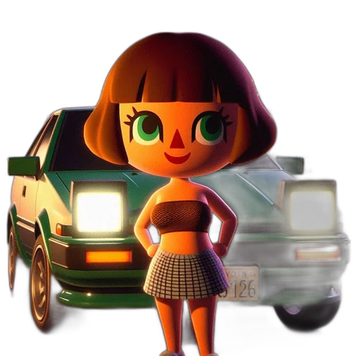 car, robot, dress, face transparent PNG cut-out