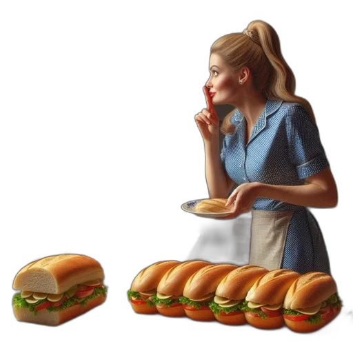 food, dress, concept art, photorealistic transparent PNG cut-out