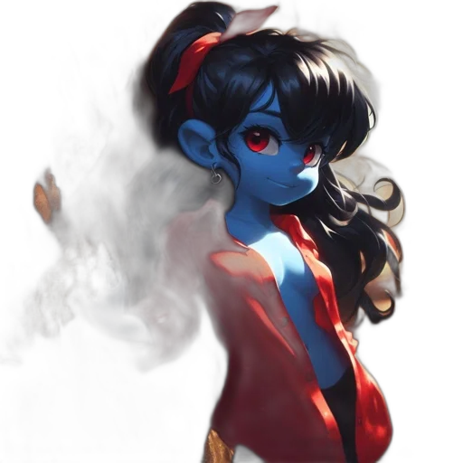 mask, dress, staff, concept art transparent PNG cut-out