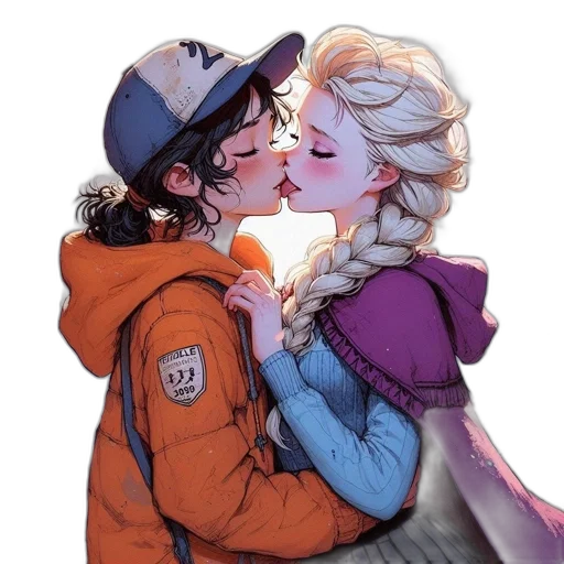 jacket, comic book art, watercolor, concept art transparent PNG cut-out