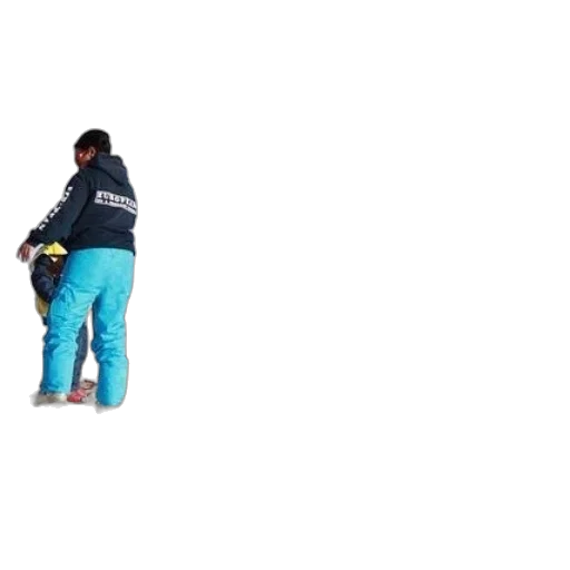 jacket, staff, animal, weapon transparent PNG cut-out