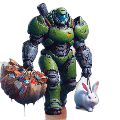 robot, weapon, animal, creature transparent PNG cut-out
