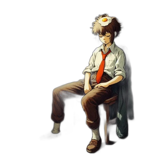 staff, robot, hat, furniture transparent PNG cut-out