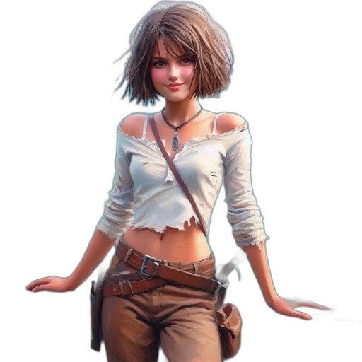 staff, weapon, jacket, fantasy art transparent PNG cut-out