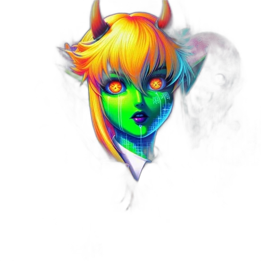 mask, face, dragon, staff transparent PNG cut-out