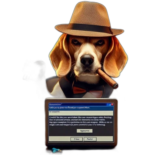 hat, staff, animal, robot transparent PNG cut-out