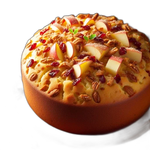 food, crown, 3d render, photorealistic transparent PNG cut-out