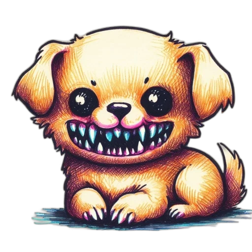 creature, animal, staff, face transparent PNG cut-out