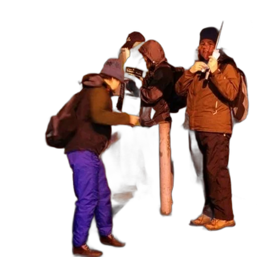 staff, jacket, weapon, umbrella transparent PNG cut-out