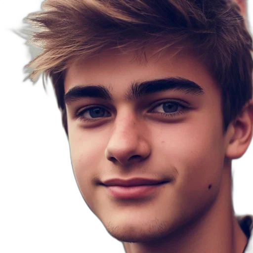face, hair, animal, creature transparent PNG cut-out