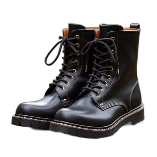 shoes, photorealistic, 3d render, danner transparent PNG cut-out