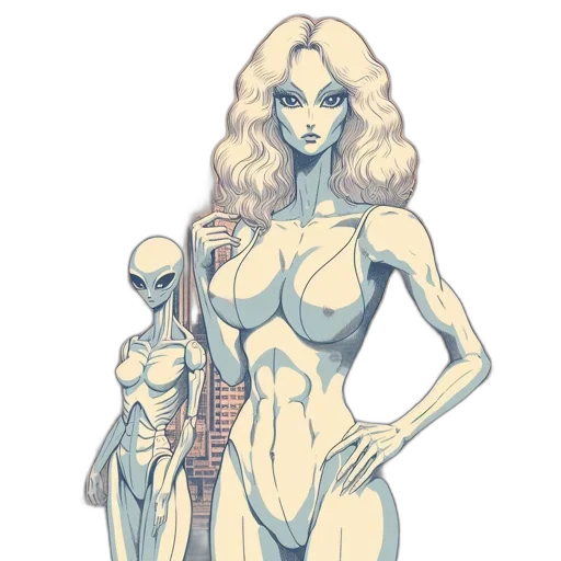 comic book art, concept art, pixel art, fantasy art transparent PNG cut-out