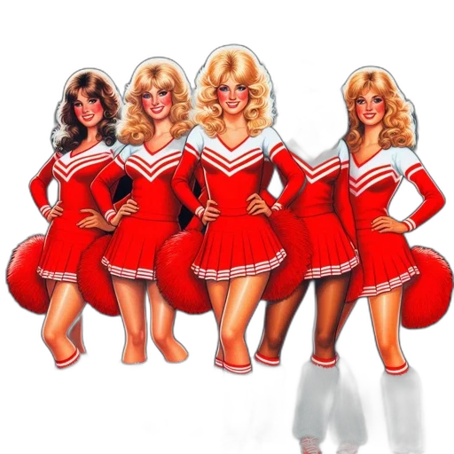 cartoon, comic book art, concept art, 3d render transparent PNG cut-out