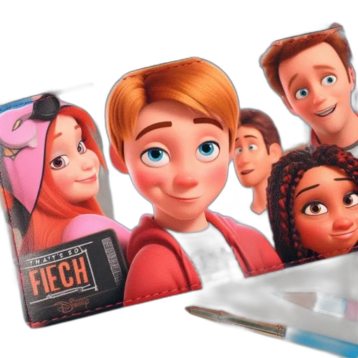 face, concept art, 3d render, cartoon transparent PNG cut-out