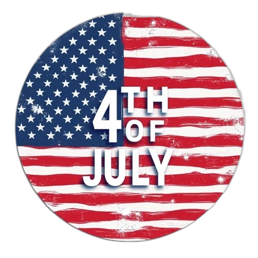 american, independence, day, card transparent PNG cut-out