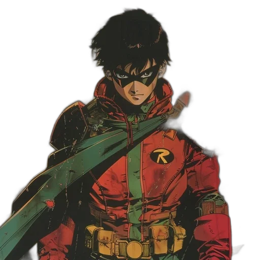 jacket, weapon, sword, dragon transparent PNG cut-out