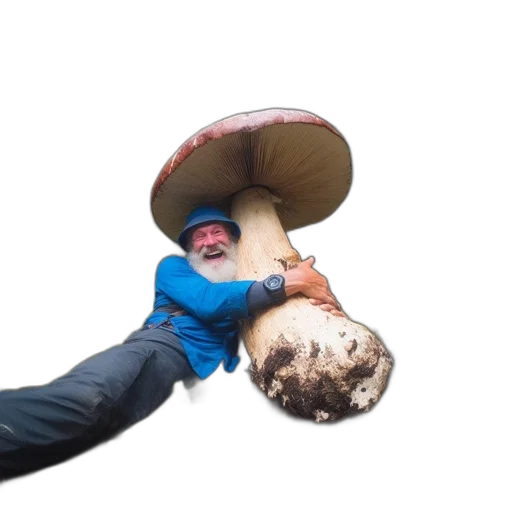 hat, umbrella, staff, mask transparent PNG cut-out