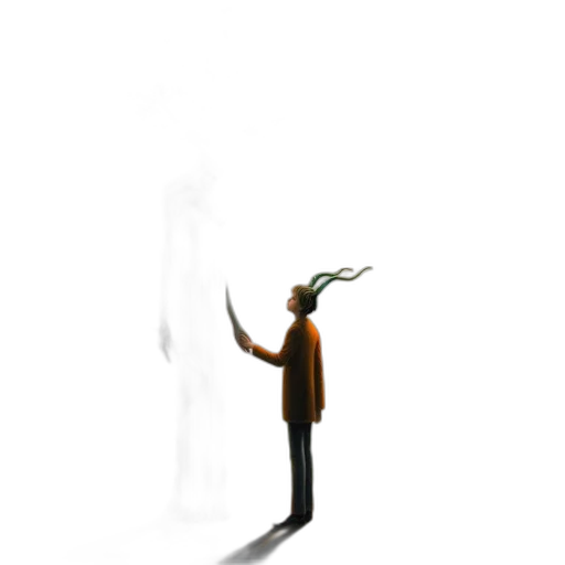 staff, creature, mask, robot transparent PNG cut-out