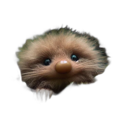 creature, face, animal, hair transparent PNG cut-out