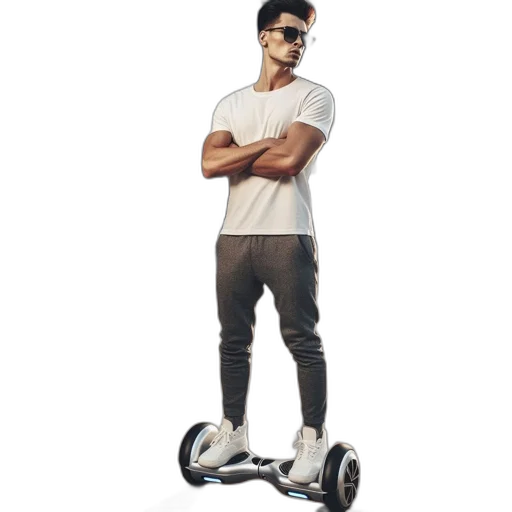 robot, shoes, staff, car transparent PNG cut-out