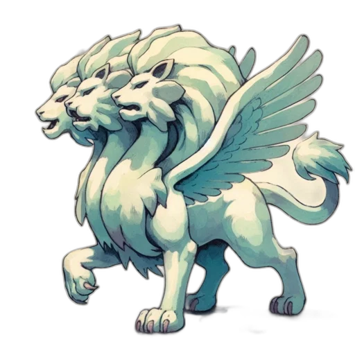 dragon, staff, animal, creature transparent PNG cut-out