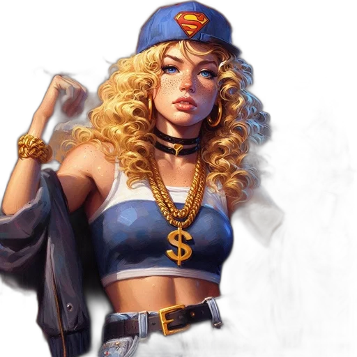 comic book art, concept art, fantasy art, photorealistic transparent PNG cut-out