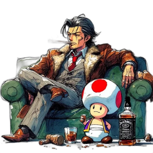 jacket, furniture, concept art, pixel art transparent PNG cut-out