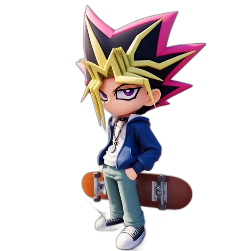 3d render, cartoon, concept art, vaporwave transparent PNG cut-out