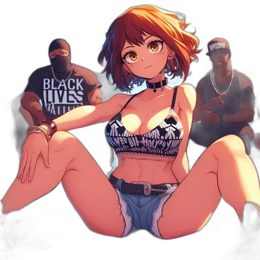 dress, weapon, face, anime transparent PNG cut-out