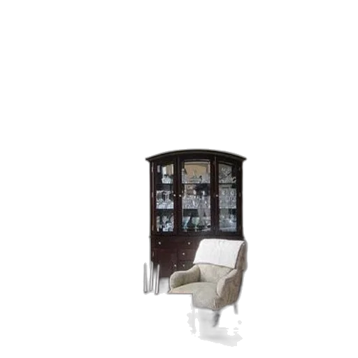 furniture, dress, crown, 3d render transparent PNG cut-out
