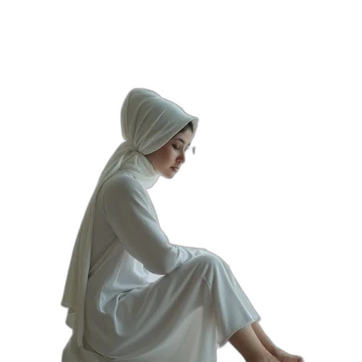 dress, hat, staff, jacket transparent PNG cut-out