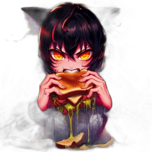 food, creature, animal, face transparent PNG cut-out