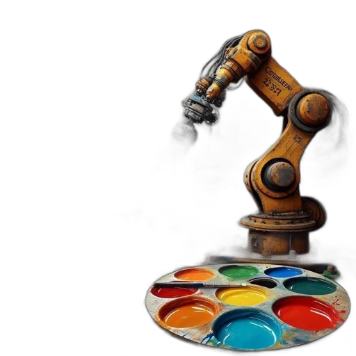 robot, futuristic, workshop, kuka transparent PNG cut-out