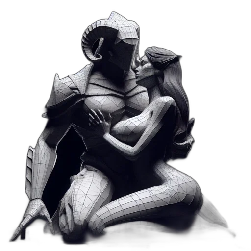 robot, dragon, mask, creature transparent PNG cut-out