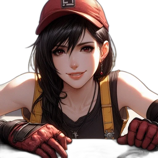 weapon, hat, face, staff transparent PNG cut-out