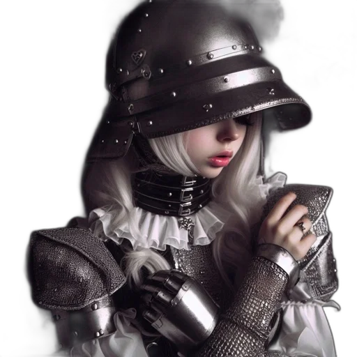 robot, hat, weapon, jacket transparent PNG cut-out