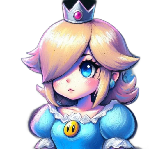 crown, dress, staff, robot transparent PNG cut-out