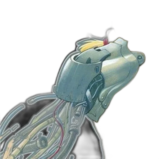robot, bottle, weapon, mask transparent PNG cut-out
