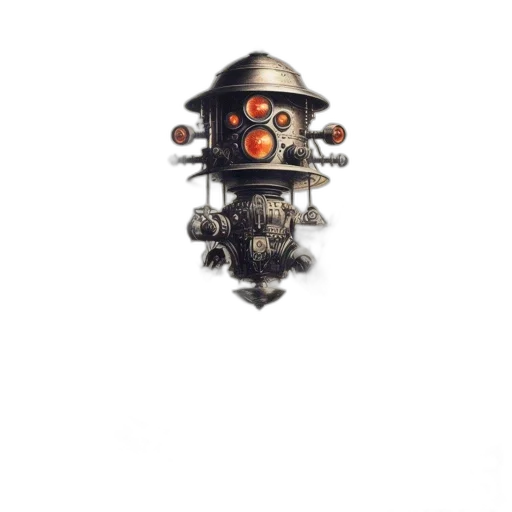 robot, staff, mask, weapon transparent PNG cut-out