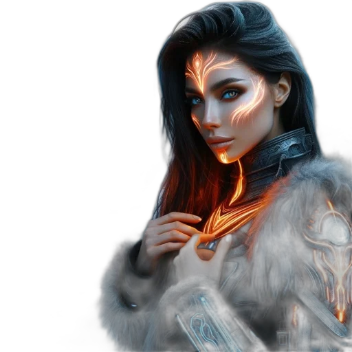 fantasy art, concept art, comic book art, pixel art transparent PNG cut-out
