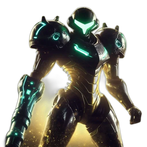 robot, weapon, staff, mask transparent PNG cut-out