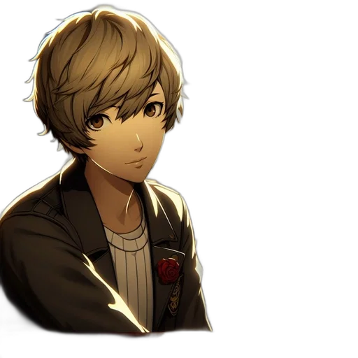 face, staff, hair, weapon transparent PNG cut-out
