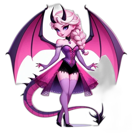 dragon, staff, fantasy art, concept art transparent PNG cut-out