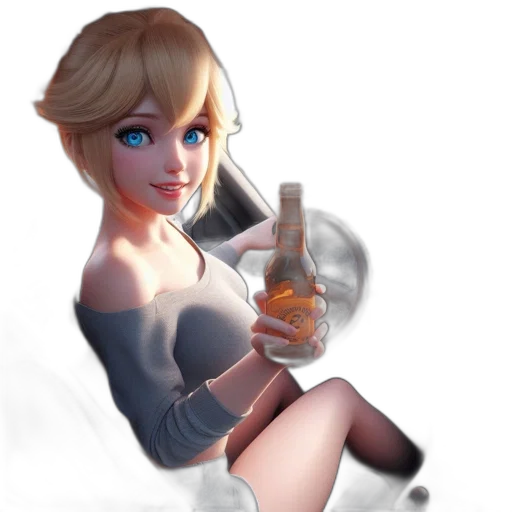 bottle, weapon, staff, robot transparent PNG cut-out